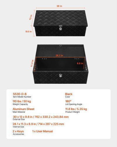 Vevor Car Bed Toolbox