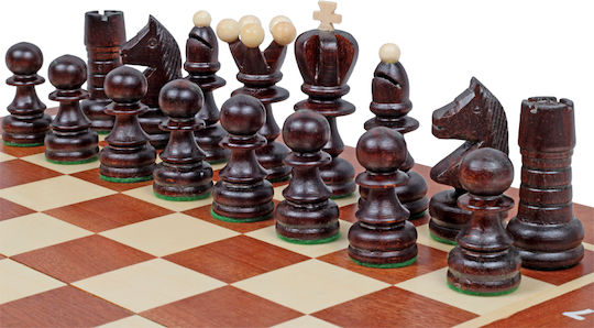 Chess Pearl Large 42x42cm Inlaid Chessboard