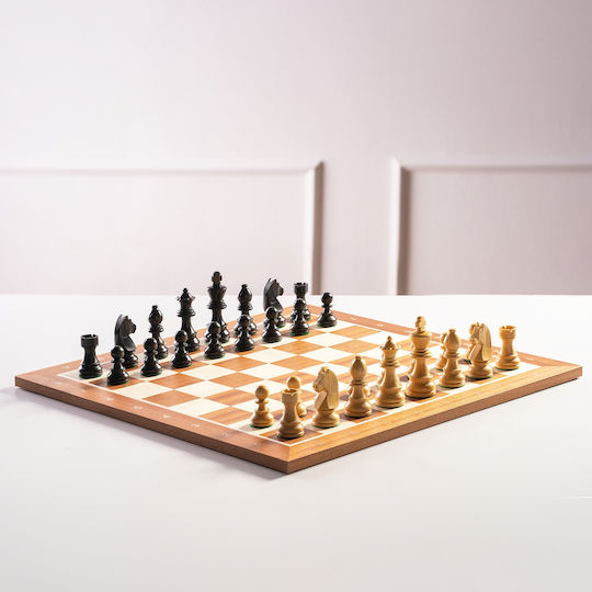 Timeless Chess Set Chessboard 50 Mm Square Pieces King 90 Mm