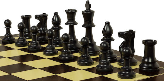 Training Chess 48 Cm Weighted Metal 50 Mm Square 96 Mm King