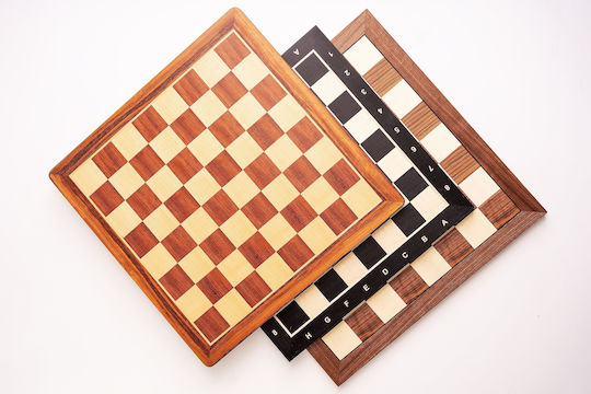 Chessboard No 5 No Description Mahogany Maple Inlay