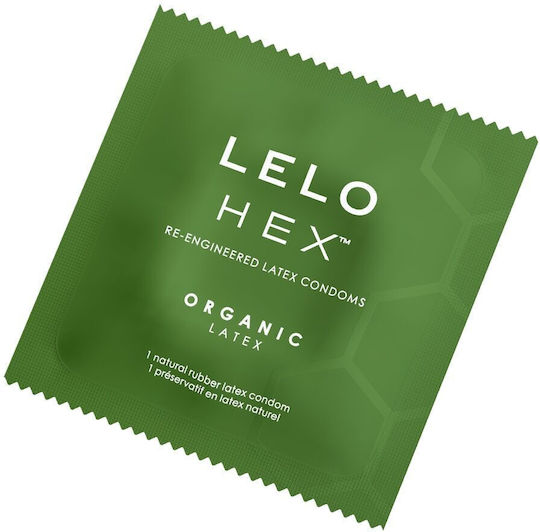 Lelo Προφυλακτικά Hex 12τμχ 54mm Λεπτά για Φυσική Αίσθηση Natural