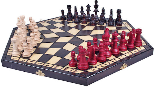 Chess Three Players Large 54x47cm