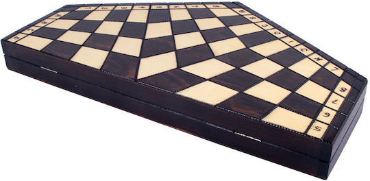 Chess Three Players Large 54x47cm