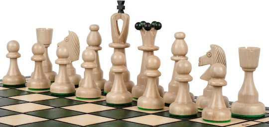 Schach Ass 42 X 42 Cm Grünes