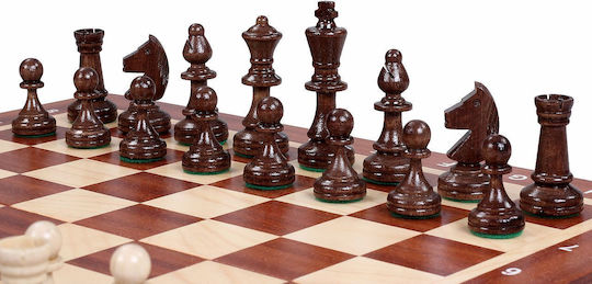 Tournament Chess No 3 Inlaid 35x35cm