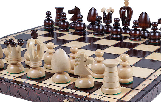 Large Royal Chess Set 44x44cm