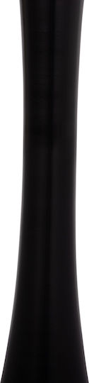 Brolin Round Table Dining Room Wooden Black Velvet-Black Metal 50x50x73cm