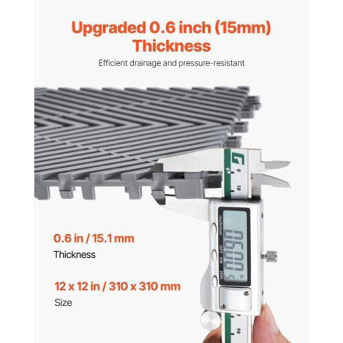 Vevor Terrassendiele für Gartenbodenbeläge