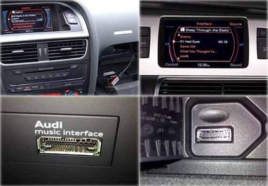 Ami Mdi Mmi Aux Jack 3.5mm Usb Cablu Adaptor Audi A3 A4 A5 A6 A8 Q5 Q7 R8 Tt Volkswagen Seat Skoda Lungime 2m