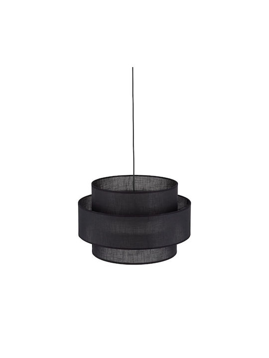 TK Lighting Calisto Κρεμαστό Φωτιστικό Μαύρο με Ντουί E27 50x110εκ.