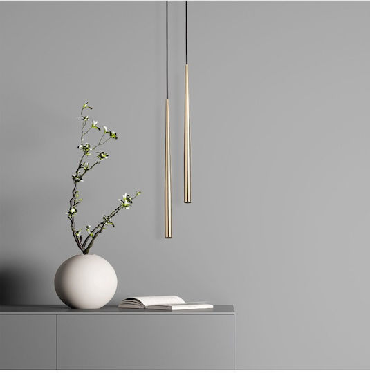 TK Lighting Piano Hängelampe Schwarz mit Fassung G9