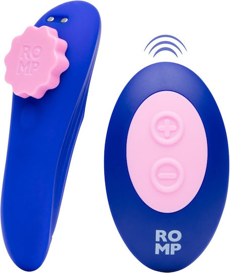 Romp Party Vibrator für Paare mit Fernbedienung 8.7cm Blau