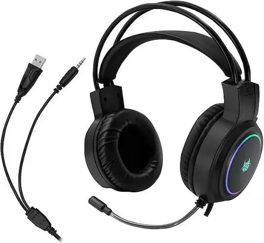 Tracer GZ X1 Over Ear Gaming Headset με σύνδεση USB
