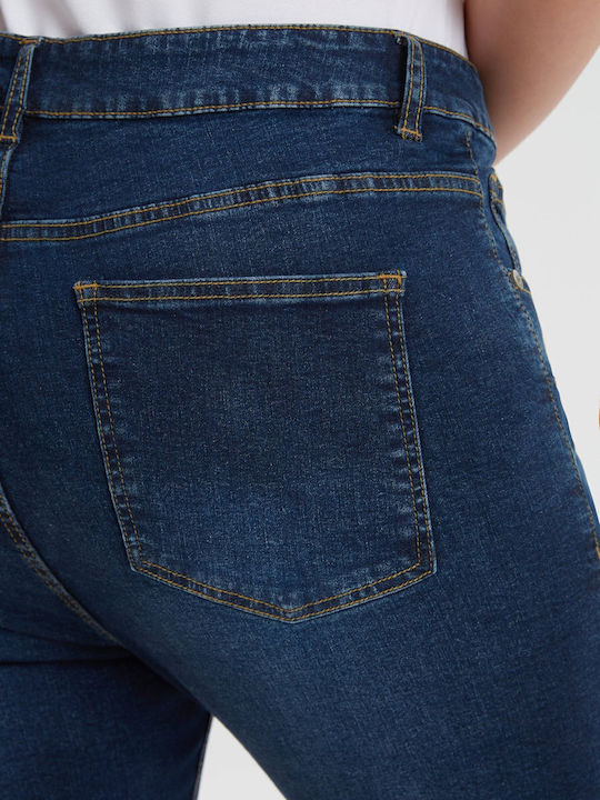 High Waist Women's Jean Trousers in Slim Fit
