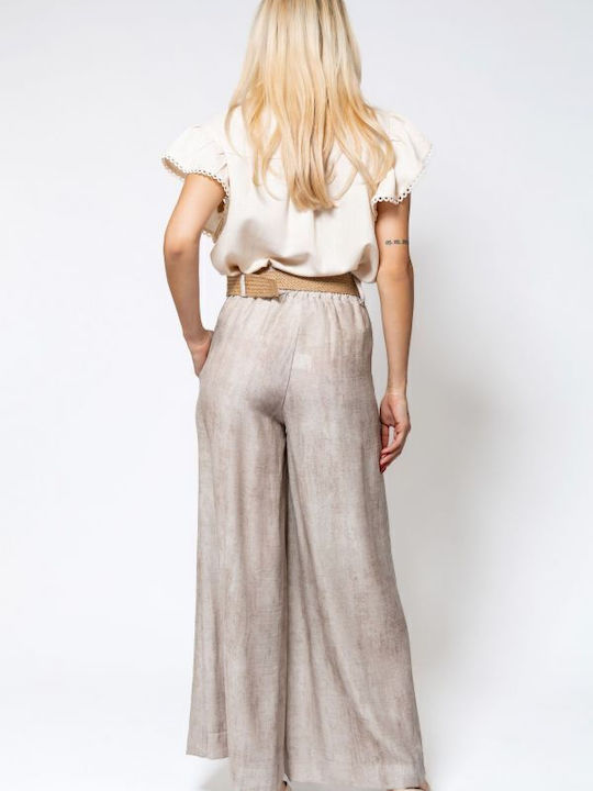 Femei Din material textil Pantaloni Beige