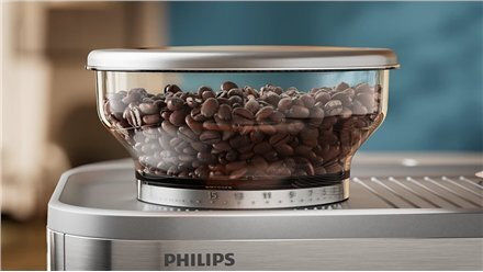 Philips Barista Brew Automatic Espresso Coffee Machine 1350W Pressure 15bar Ground Coffee PSA3218/10