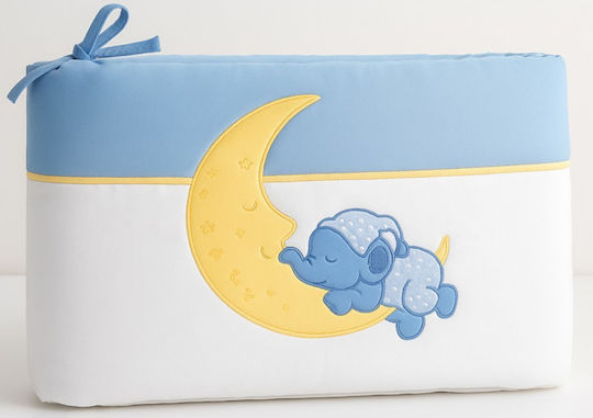 Beboulino Good Night Crib Bumpers Classic Inside Blue 25x270cm