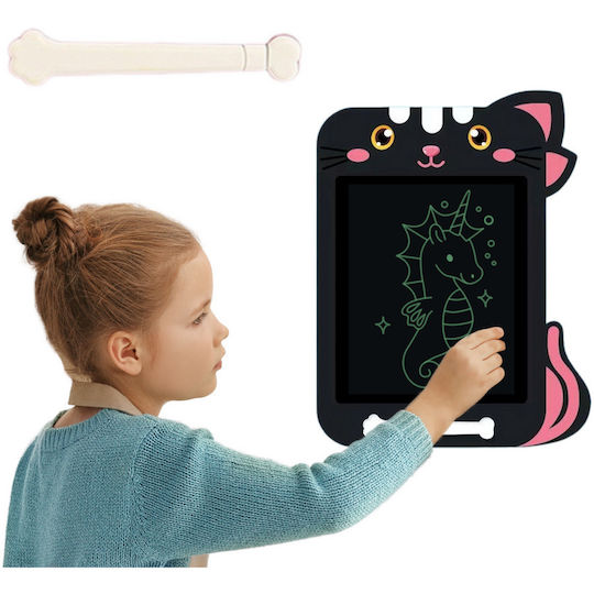 Marker Drawing Board Lcd Writing Stylus Black Cat