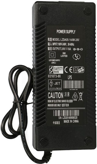 Extralink 24V 144W Power Supply 6A 5.5/2.1mm Jack