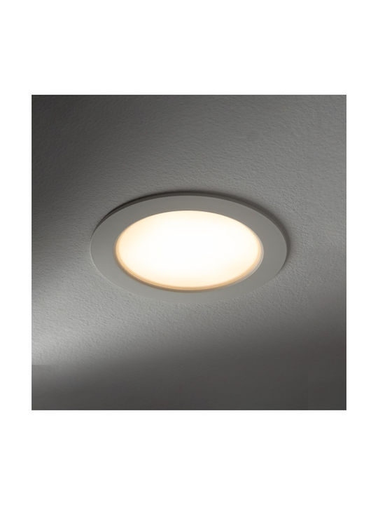 Nowodvorski Einbau Spot mit integriertem LED und Warmweißes Licht Weiß 1Stück