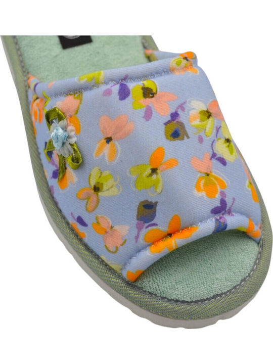 Winter Women's Slippers Turquoise
