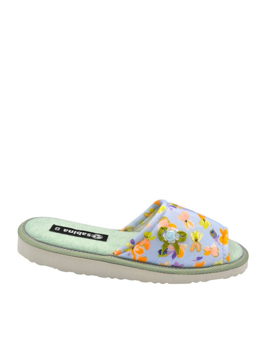 Winter Women's Slippers Turquoise