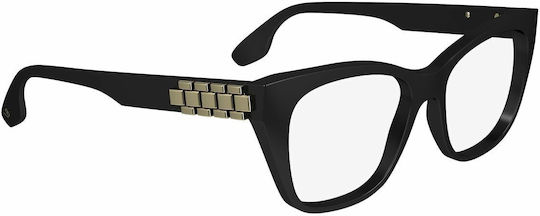 Victoria Beckham Women's Acetate Butterfly Prescription Eyeglass Frame