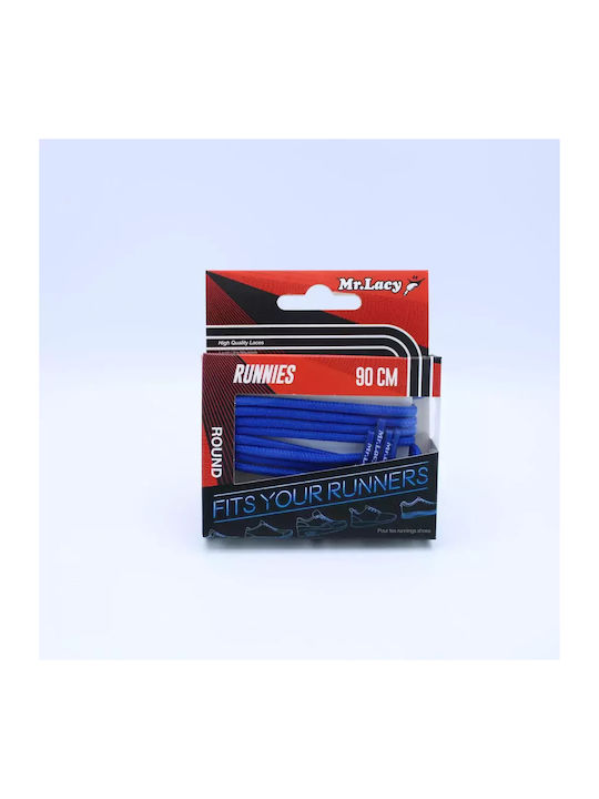 Mr Lacy Runnies Lf Round 90cm Rblue Unisex Κορδόνι