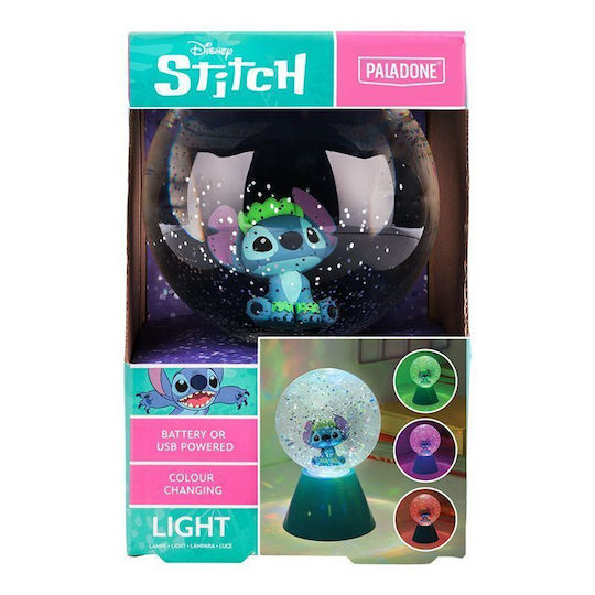 Paladone Led Rotating Kids Desk Lamp Stitch Blue