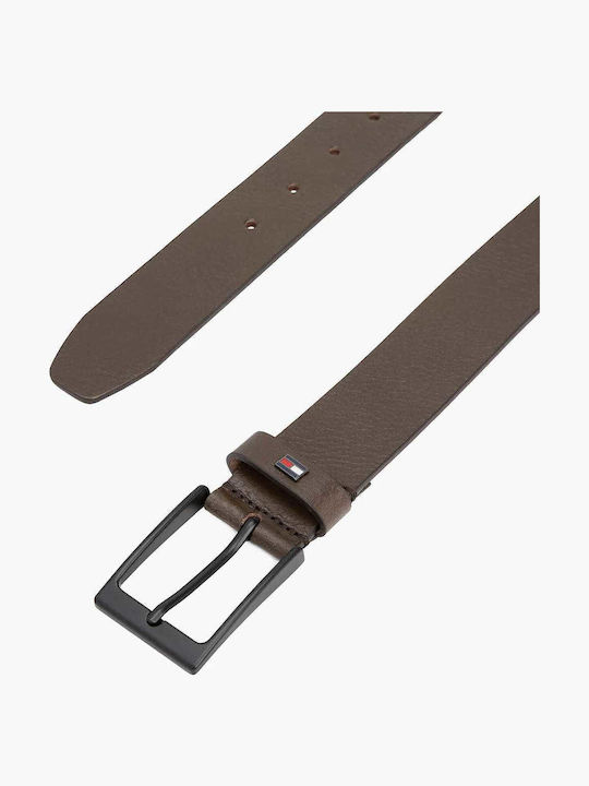 Tommy Hilfiger Layton Ανδρική Ζώνη Δερμάτινη Καφέ Tommy Hilfiger Layton Ανδρική Ζώνη Δερμάτινη Καφέ