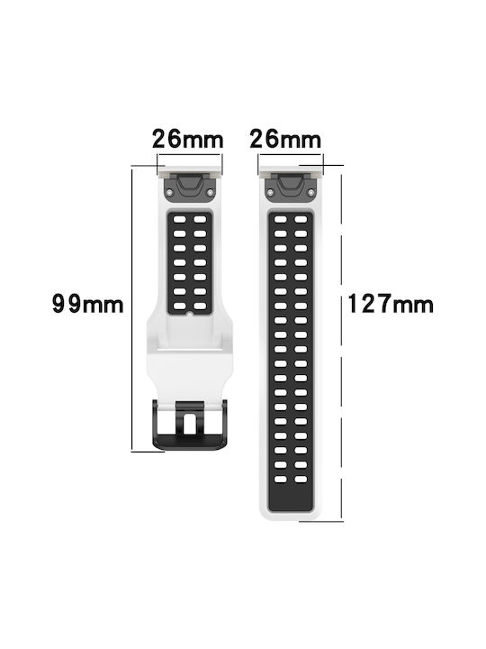 Curea Silicon Negru (Garmin Instinct 2X)