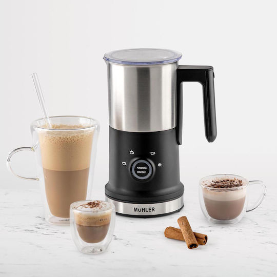 Muhler Device for Hot & Cold Milk Froth with Non-stick Coating 240ml
