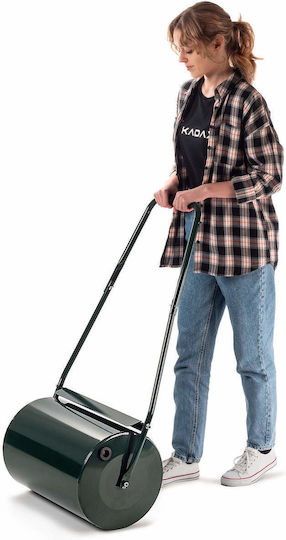 Kadax Garden Lawn Roller 50 Cm 40 L Metal Green