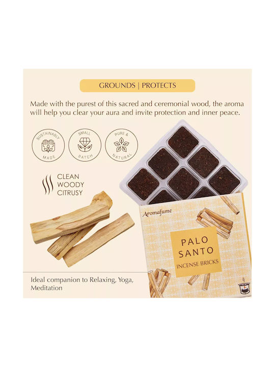 Αρωματικά Τουβλάκια Θυμιάματος Palo Santo Incense Bricks 10τμχ