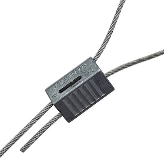 Опаковка 10 Rize Zip-clip Kl50 Скоби 15кг Сребърни