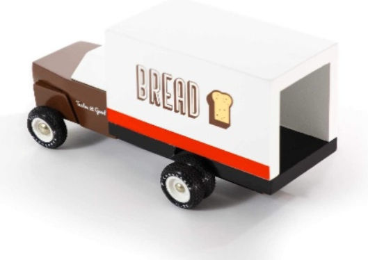 Candylab Americana Wooden Vehicle "The Baker's" Bread Truck Cl0002