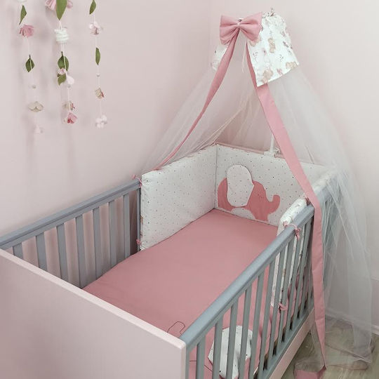 Baby Star Σετ Κούνιας Γκρι 3τμχ