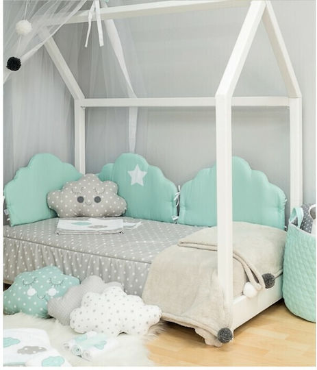 Baby Star Σет За Количка Облаци 7709 Mint 3бр