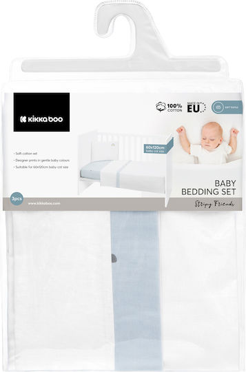 Kikka Boo Set Für Krippe Stripy Stripy 3Stück