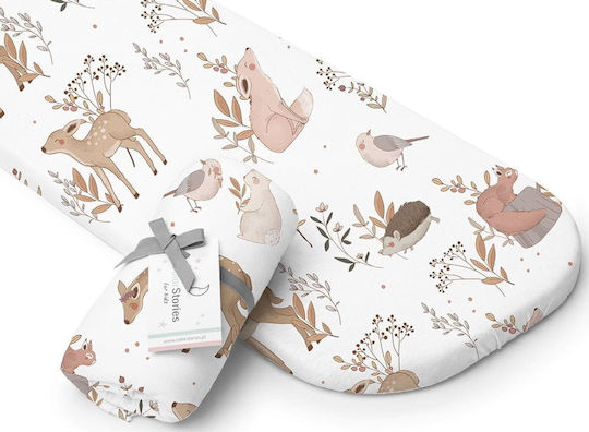 Color Stories mit Angepasst Beigen Baby Bettlaken 70x35cm