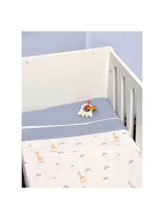 Baby Oliver Baby Sheet Cradle Cotton 80x110cm
