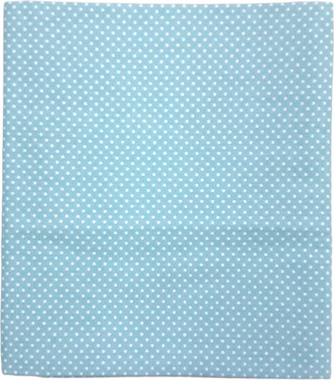 Beboulino Poua Light Blue 95x150cm Baby Sheets