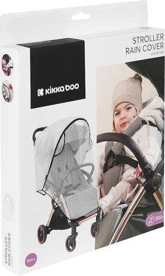 Kikka Boo Αδιάβροχο Καροτσιού Λευκό