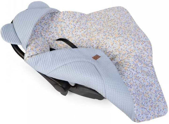 Tesoro (Baby) Blanket Stroller Blue Waffle