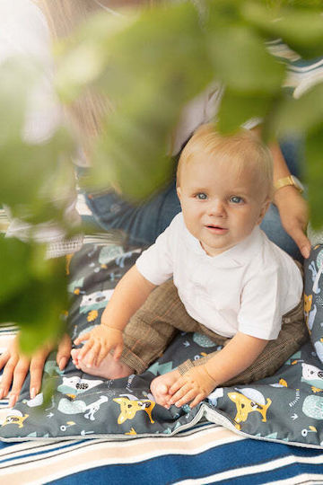 Sensillo Stroller Bedding Set Stroller Gray