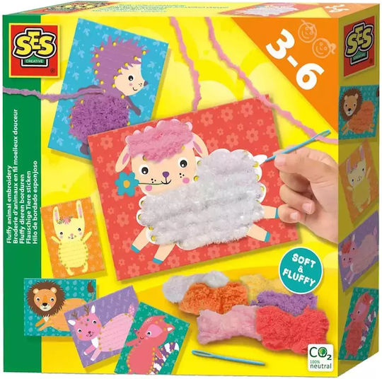 Ses Creative Бродерия за Деца 3+ години+ Години