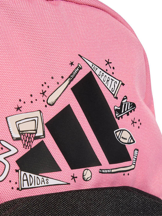 adidas Kids Pink Backpack Bag