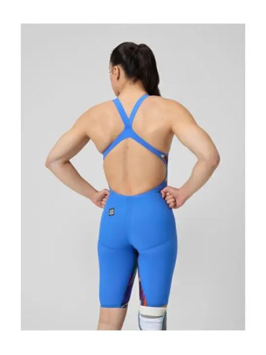 Speedo Fastskin Lzr Pure Valor 2.0 Openback 1586018465 Women's One Piece Competition Swimsuit Blue