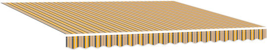 vidaXL Awning fabric Multicolour 3x4m